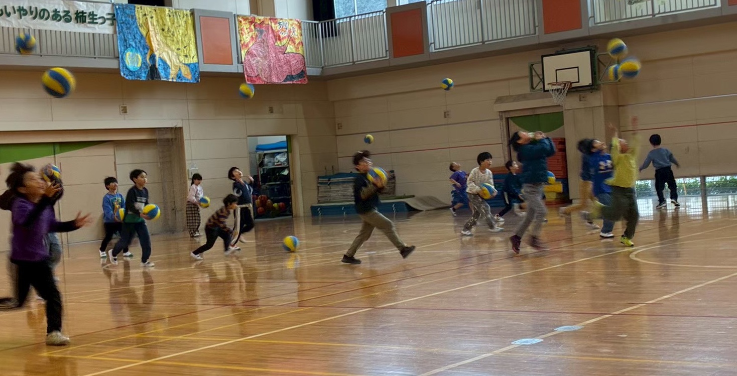 ボールを使った運動教室